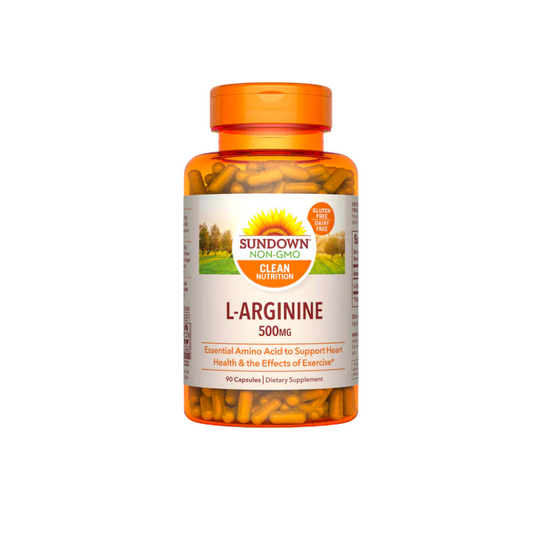 L-Arginina 500mg Sundown 90 cápsulas