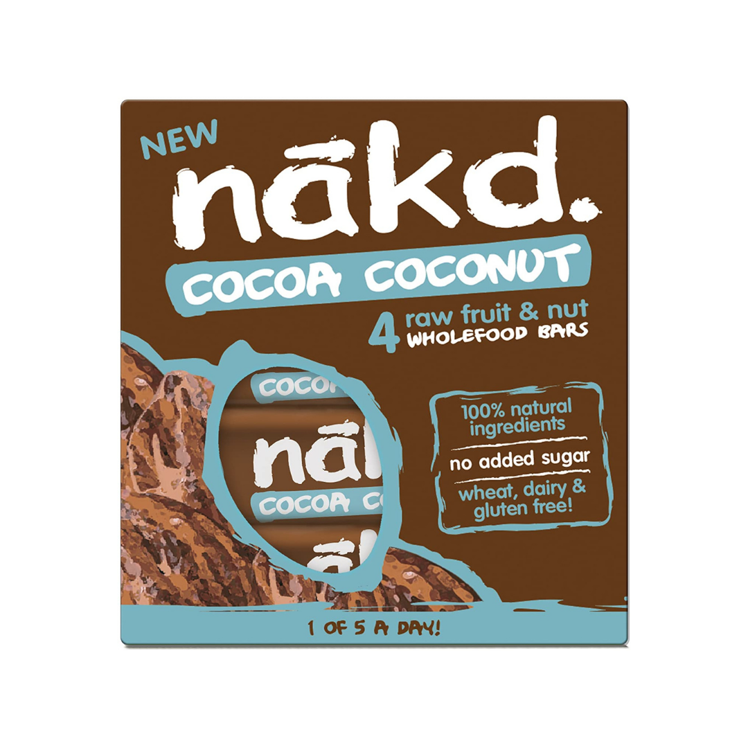 Barra a base de frutas y frutos secos Nakd Cocoa Coconut