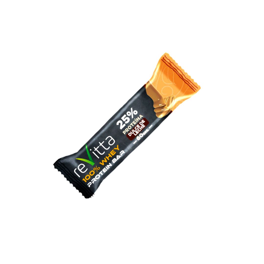 Barra de proteína Dulce de Leche (45g) Revitta