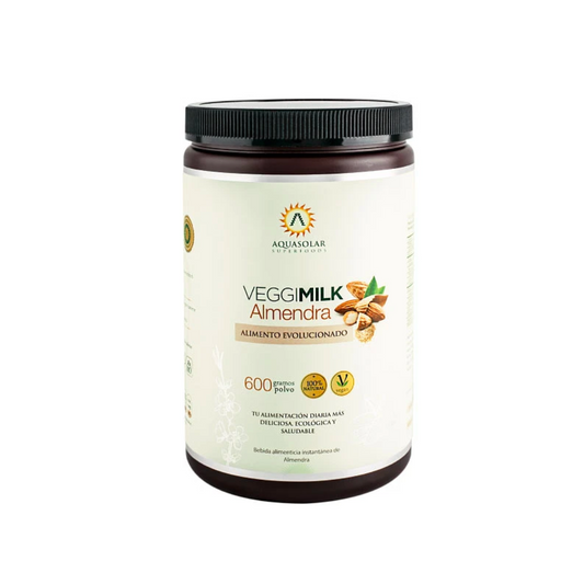 Bebida Vegetal Aquasolar VeggiMilk Almendras 600 Grs.