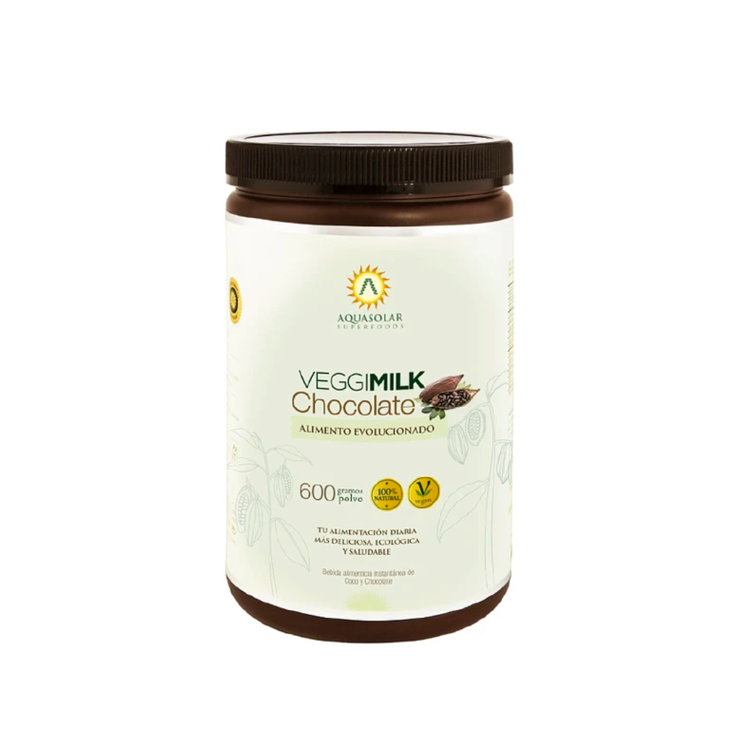 Bebida Vegetal Veggi Milk Chocolate Aquasolar 600 Grs