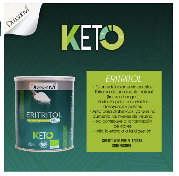 Endulzante Eritritol Drasanvi 500gr