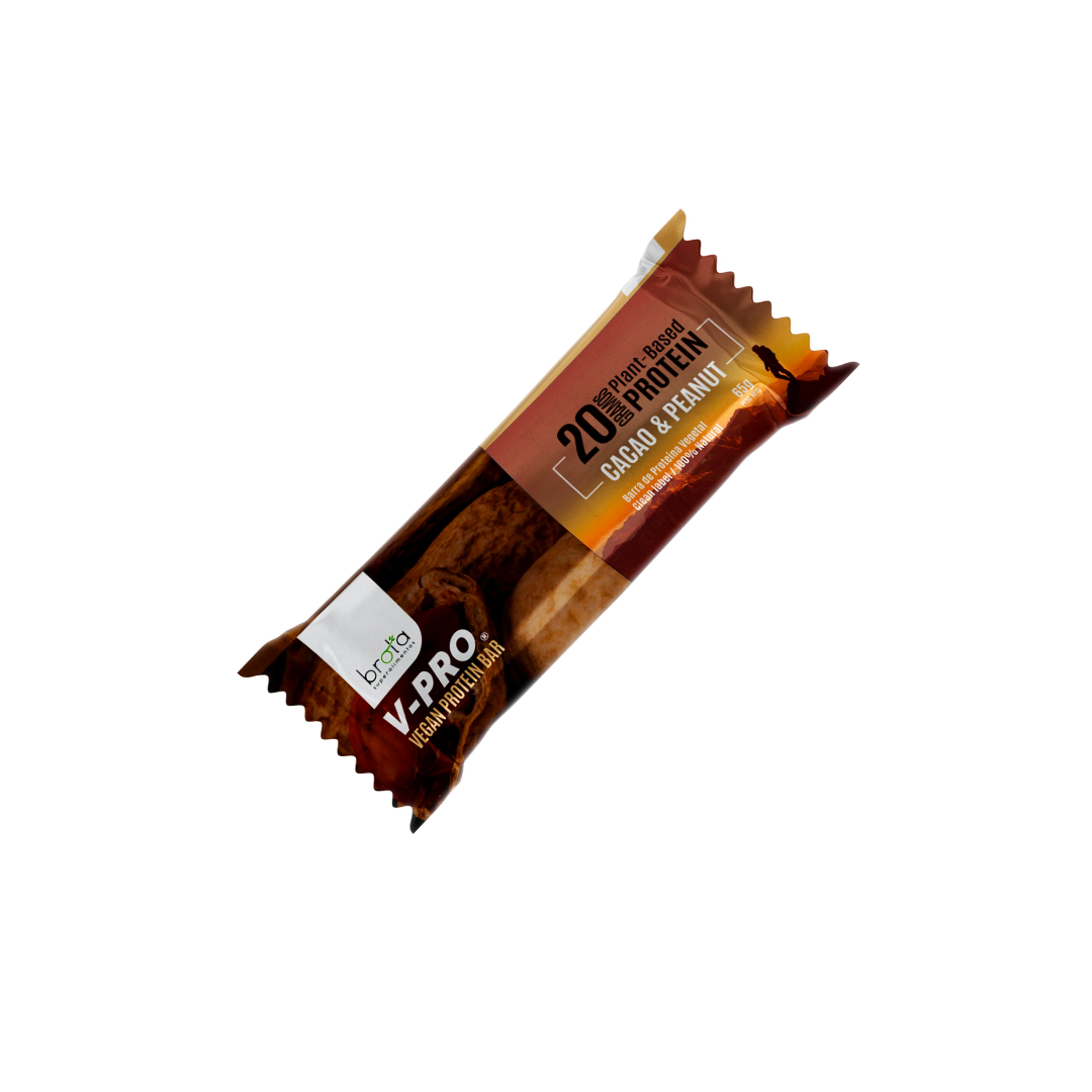 Pack 5 Barritas de Proteínas V-Pro Brota Cacao y Peanut