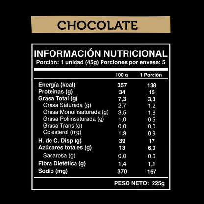 Barra de Proteína Wild Protein Chocolate
